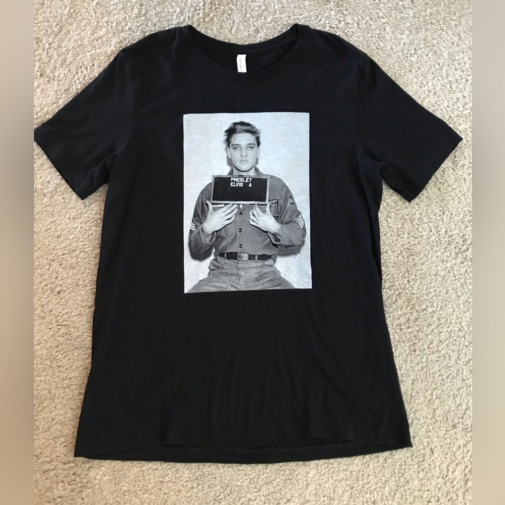 Bella Canvas Elvis graphic tee